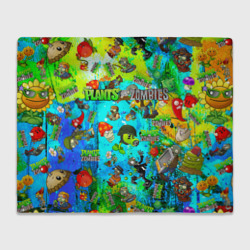 Плед 3D Plants vs Zombies