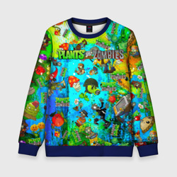 Детский свитшот 3D Plants vs Zombies