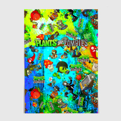 Постер Plants vs Zombies