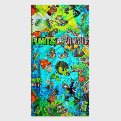 Бандана-труба 3D Plants vs Zombies, цвет 3D печать - фото 7