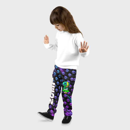 Детские брюки 3D Brawl Stars LEON - фото 3