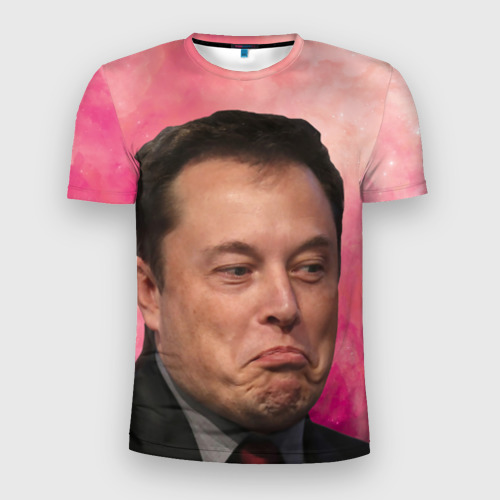 Мужская футболка 3D Slim Как тебе такое Илон Маск?, цвет 3D печать
