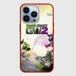 Чехол для iPhone 13 Pro Plants vs zombies