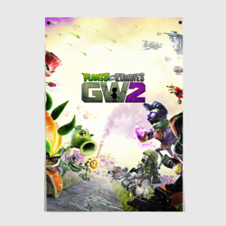 Постер Plants vs zombies