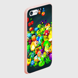 Чехол для iPhone 5/5S матовый Plants vs. Zombies - фото 2