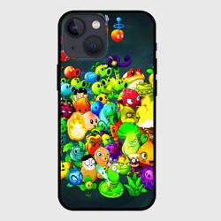 Чехол для iPhone 13 mini Plants vs. Zombies