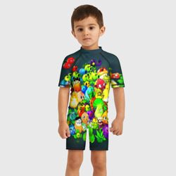 Детский купальный костюм 3D Plants vs. Zombies - фото 2