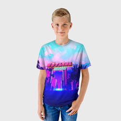 Детская футболка 3D Hotline Miami - фото 2