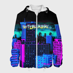 Мужская куртка 3D Hotline Miami 2