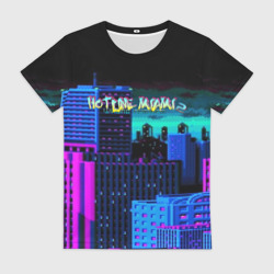 Женская футболка 3D Hotline Miami 2