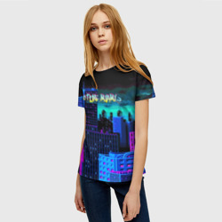 Женская футболка 3D Hotline Miami 2 - фото 2