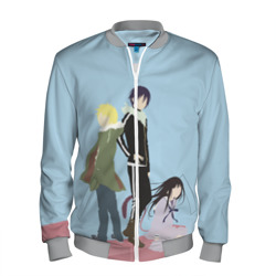 Мужской бомбер 3D Yato, Yukine & Hiyori