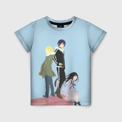 Детская футболка 3D Yato, Yukine & Hiyori