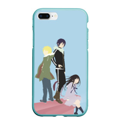 Чехол для iPhone 7Plus/8 Plus матовый Yato, Yukine & Hiyori