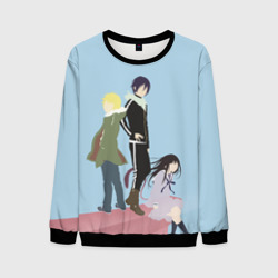 Мужской свитшот 3D Yato, Yukine & Hiyori