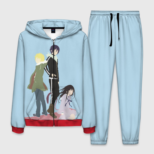 Мужской костюм 3D Yato, Yukine & Hiyori, цвет красный