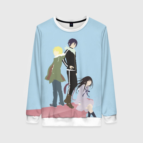 Женский свитшот 3D Yato, Yukine & Hiyori, цвет 3D печать