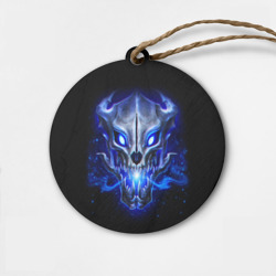 Деревянная игрушка круг Undertale Андертейл Санс