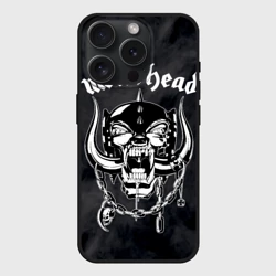 Чехол силиконовый для Apple iPhone 15 Pro Мax матовый Motorhead Моторхэд