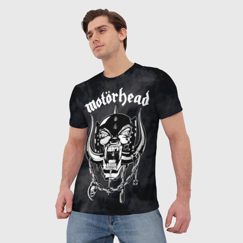 Мужская футболка 3D Motorhead Моторхэд, цвет 3D печать - фото 3