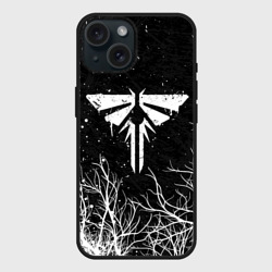 Чехол силиконовый для Apple iPhone 15 матовый The Last of Us цикады