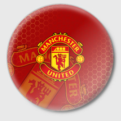 Значок Манчестер Юнайтед FCMU Manchester united