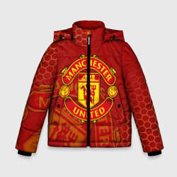 Зимняя куртка для мальчиков 3D Манчестер Юнайтед FCMU Manchester united
