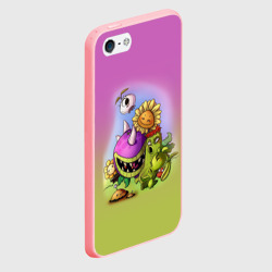 Чехол для iPhone 5/5S матовый Plants vs. Zombies - фото 2