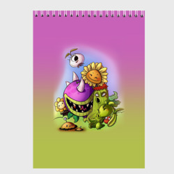 Скетчбук Plants vs. Zombies