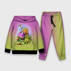 Детский костюм с толстовкой 3D Plants vs. Zombies