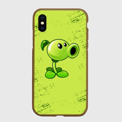 Чехол для iPhone XS Max матовый Plants vs. Zombies