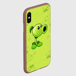 Чехол для iPhone XS Max матовый Plants vs. Zombies - фото 2