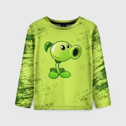 Детский лонгслив 3D Plants vs. Zombies