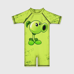 Детский купальный костюм 3D Plants vs. Zombies