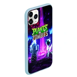 Чехол для iPhone 11 Pro Max матовый Plants vs.zombies - фото 2