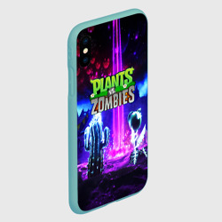 Чехол для iPhone XS Max матовый Plants vs.zombies - фото 2