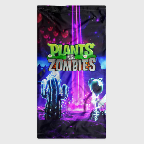 Бандана-труба 3D Plants vs.zombies, цвет 3D печать - фото 7