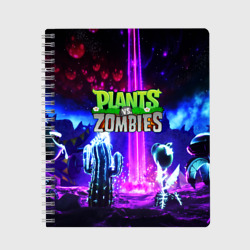 Тетрадь Plants vs.zombies