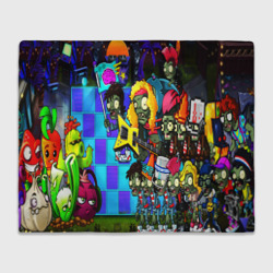 Плед 3D Зомби против Растений