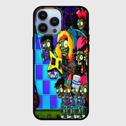 Чехол для iPhone 13 Pro Max Зомби против Растений
