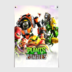 Постер Plants vs.Zombies