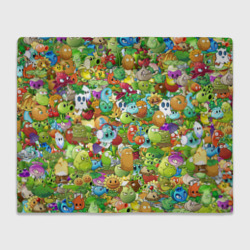 Плед 3D Plants vs zombies