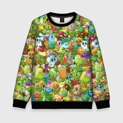 Детский свитшот 3D Plants vs zombies
