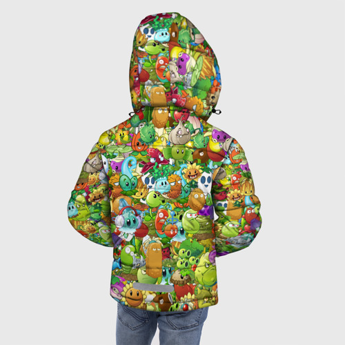 Зимняя куртка для мальчиков 3D Plants vs zombies - фото 4