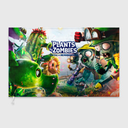 Флаг 3D Plants vs Zombies