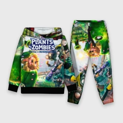 Детский костюм с толстовкой 3D Plants vs Zombies