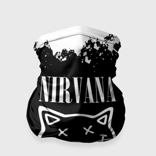 Бандана-труба 3D Nirvana, цвет 3D печать