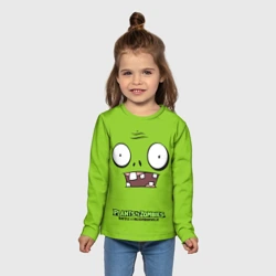 Детский лонгслив 3D Plants vs Zombies Зомби - фото 2