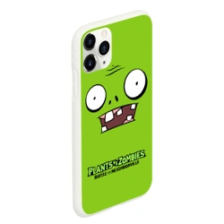 Чехол для iPhone 11 Pro Max матовый Plants vs Zombies Зомби - фото 2