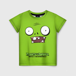 Plants vs Zombies Зомби – Детская футболка 3D с принтом купить со скидкой в -33%
